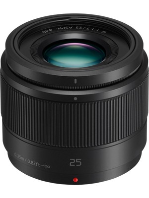 Panasonic Lumix G 25mm F/1.7 Lens Manzara ve Portre Çekimleri İçin İdeal 46mm Filtre Boyutu