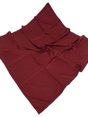 Armine Polyester Twill Eşarp Düz Fon