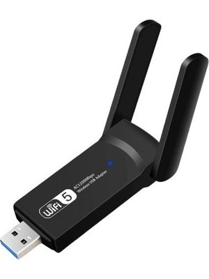 Kingboss AC1200 Mbps Dual Band USB 3.0 Adaptör Kablosuz Wifi Alıcı
