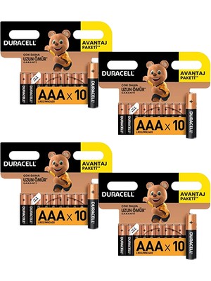 Duracell Aaa Ince Kalem Pil 40'li
