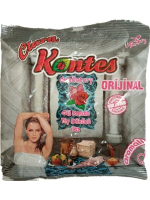 Clara Kontes Gül Kokulu Tüy Dökücü Hamam Tozu 175 gr x 5 Adet Yumuşak Etki