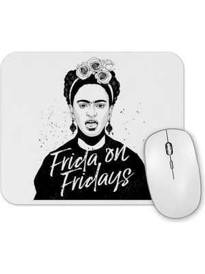 Baskı Dükkanı Frida Kahlo 02 Mouse Pad
