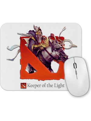 Baskı Dükkanı Keeper Of The Light Dota 2 Mouse Pad