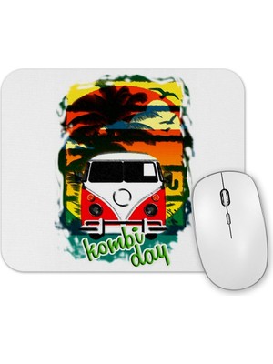 Baskı Dükkanı Volkswagen Kombi Day Mouse Pad