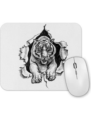 Baskı Dükkanı Espirito De Tigre Mouse Pad