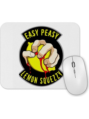 Baskı Dükkanı Easy Peasy Lemon Squezzy Mouse Pad