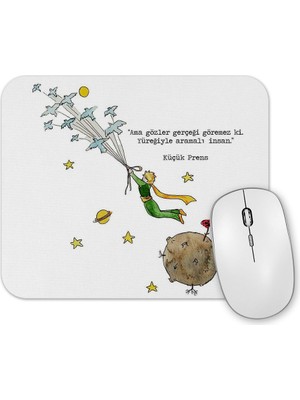 Baskı Dükkanı Le Petit Prince Küçük Prens 04 Mouse Pad