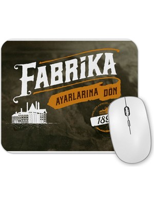 Baskı Dükkanı Fabrika Ayarlarına Dön Mouse Pad