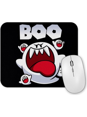 Baskı Dükkanı Super Mario Boo Mouse Pad
