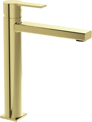 Artema A4258723 Flo S Yüksek Lavabo Bataryası,uzun Çıkış,altın