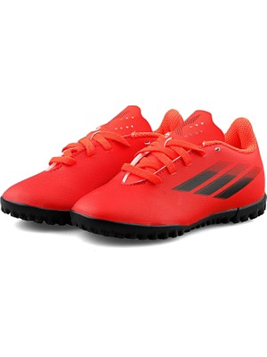 Adidas Shuffle Jr Genç Halı Saha Ayakkabısı FY3327 Kırmızı