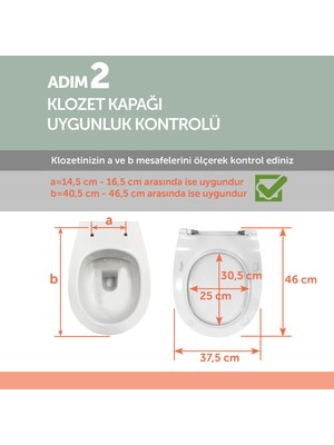 Isvea D40 Yavaş Kapanan, Slim, Tak Çıkart Klozet Kapağı