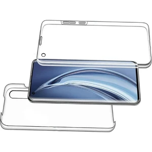 Case 4U Xiaomi Mi 10 Kılıf 360 Derece Tam Koruma Ön Arka Esnek Süper Enjoy Silikon Şeffaf