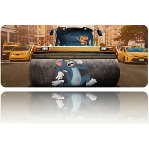 80X30 cm Tom ve Jerry Kaymaz Taban 3mm Dikişli Oyuncu Gaming Oyuncu Mouse Pad