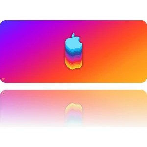 70X30 Xl Apple 3mm Kauçuk Kaymaz Taban Oyuncu Gaming Mouse Pad