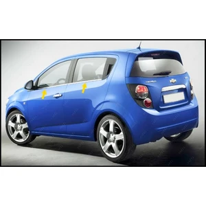 Ebal Oto Chevrolet Aveo Hb Krom Cam Çıtası 4 Parça P.çelik 2011 Üzeri