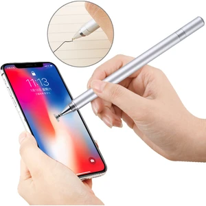 Kapasitif Dokunmatik Ekran Stylus Kalem Gümüş (Yurt Dışından)