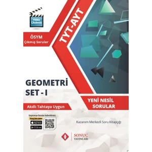 Sonuç Yayınları  TYT  AYT Geometri Modüler Set 1 Yeni 2022