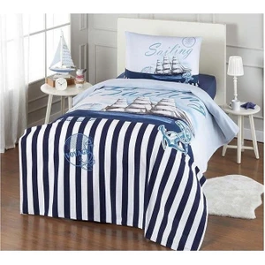 Ranforce Tek Kişilik Pike Takımı Yeni Desen 2020 Sailing Voyage