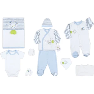 Baby Mobil Balık 10'lu Bebek Hastane Çıkış Seti 4523