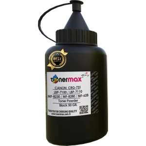 Toner Türk Tonertürk® CRG-731 Toner Tozu Siyah / LBP-7100 / LBP-7110 / MF-8230 / MF-8280 / MF-628