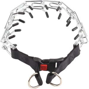 Köpek Kauçuklu Yürüyüş Boyun Zincir Eğitim Tasması 3.5 mm x 55 cm