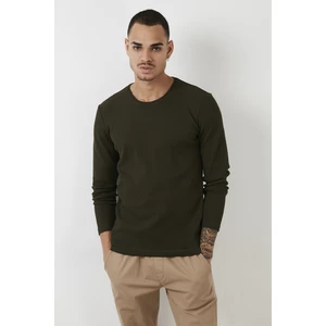 Pamuklu Bisiklet Yaka Basic Sweat Erkek Sweat 5905073
