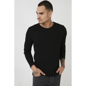 Pamuklu Bisiklet Yaka Basic Sweat Erkek Sweat 5905073
