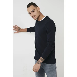 % 100 Pamuk Bisiklet Yaka Basic Sweat Erkek Sweat 5905028