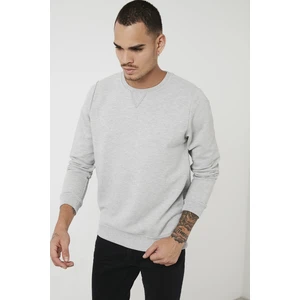 % 100 Pamuk Bisiklet Yaka Basic Sweat Erkek Sweat 5905028