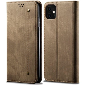 iPhone 11 Için Retro Deri Flip Standlı Kılıf (Yurt Dışından)