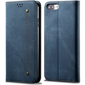 iPhone 6 Plus / 6s Plus / 7 Plus / 8 Plus Için Retro Deri Flip Standlı Kılıf (Yurt Dışından)