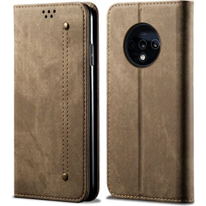 Oneplus 7t Için Retro Deri Flip Standlı Kılıf (Yurt Dışından)