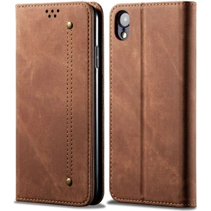 iPhone Xr Için Retro Deri Flip Standlı Kılıf (Yurt Dışından)