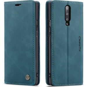 Oneplus 7 Pro Için Retro Pu Deri Tpu Kart Bölmeli Manyetik Flip Standlı Kılıf (Yurt Dışından)