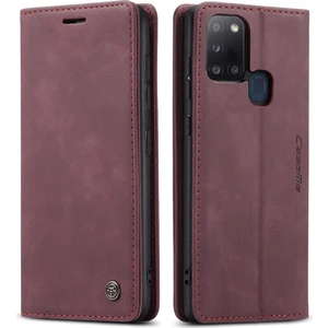 Samsung Galaxy A21S Için Retro Pu Deri Tpu Kart Bölmeli Manyetik Flip Standlı Kılıf (Yurt Dışından)
