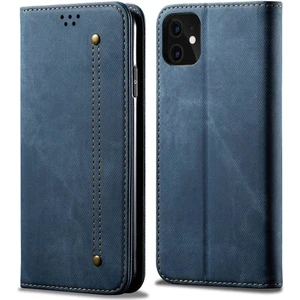 iPhone 11 Için Retro Deri Flip Standlı Kılıf (Yurt Dışından)