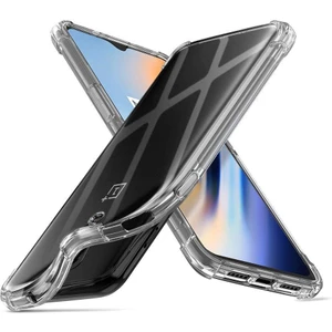 Oneplus 6t Için Kenarları Korumalı Tpu Bumper Shockproof Şeffaf Kılıf (Yurt Dışından)