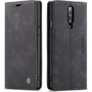 Oneplus 7 Pro Için Retro Pu Deri Tpu Kart Bölmeli Manyetik Flip Standlı Kılıf (Yurt Dışından)