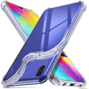 Samsung Galaxy M20 Için Kenarları Korumalı Tpu Bumper Shockproof Şeffaf Kılıf (Yurt Dışından)
