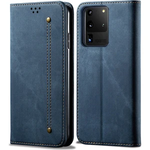 Samsung Galaxy S20 Ultra Için Retro Deri Flip Cüzdan Standlı Kılıf (Yurt Dışından)