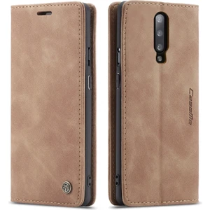 Oneplus 7 Pro Için Retro Pu Deri Tpu Kart Bölmeli Manyetik Flip Standlı Kılıf (Yurt Dışından)