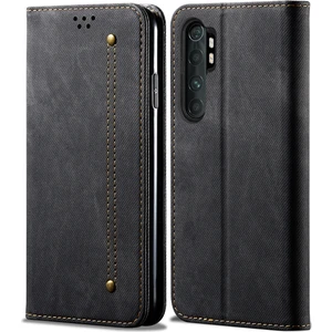 Xiaomi Mi Note 10 Lite Için Retro Deri Flip Cüzdan Standlı Kılıf (Yurt Dışından)