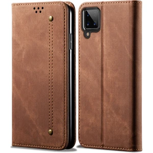 Samsung Galaxy A12 5g Için Retro Deri Flip Cüzdan Standlı Kılıf (Yurt Dışından)