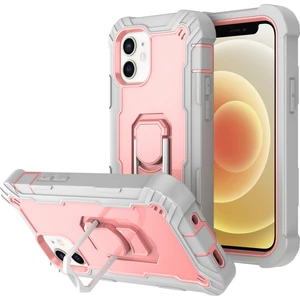 iPhone 12 Mini Için Shockproof Yerleşik Standlı Kılıf (Yurt Dışından)