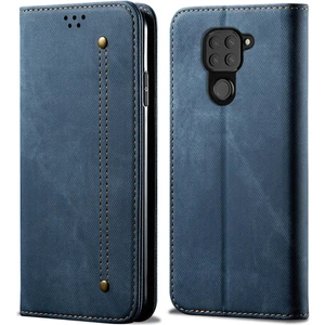Xiaomi Redmi Note 9 Için Retro Deri Flip Cüzdan Standlı Kılıf (Yurt Dışından)