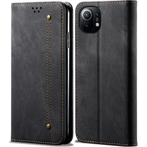 Xiaomi Mi 11 Için Retro Deri Flip Cüzdan Standlı Kılıf (Yurt Dışından)