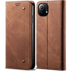 Xiaomi Mi 11 Için Retro Deri Flip Cüzdan Standlı Kılıf (Yurt Dışından)