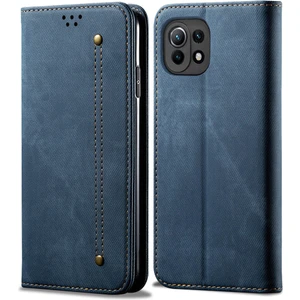 Xiaomi Mi 11 Lite Için Retro Deri Flip Cüzdan Standlı Kılıf (Yurt Dışından)