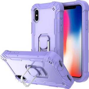 iPhone Xs Max Için Shockproof Yerleşik Standlı Kılıf (Yurt Dışından)